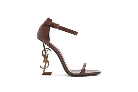 ysl opyum sandals brown|ysl closed toe heels.